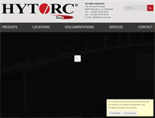 Tablet Screenshot of hytorc-services.com